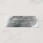 ブラックスモークウォーターカラースプラッシュ スキニー名刺 (裏面)