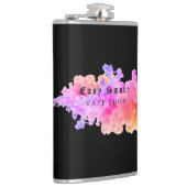 ブラックスモークヴァップショップ フラスク (右)