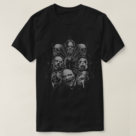 ブラックスリップバンドTシャツ Tシャツ (デザイン正面)