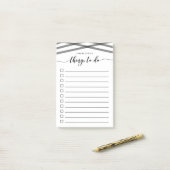 ブラックスリラックスクリプトのタスク一覧 ポストイット (デスク上)