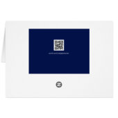 ブラックスロートブルーウォーブラーズサンキューカード (裏面横)