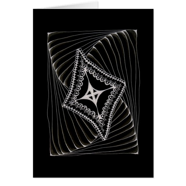 ブラックスワリングカイトドードル (正面)