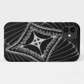 ブラックスワリングカイトドードル Case-Mate iPhoneケース (裏面(横))