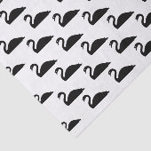 ブラックスワンのシルエット | 薄葉紙 (詳細)