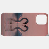 ブラックスワンはラブピンクの空に違いない Case-Mate iPhoneケース (裏面 (横))