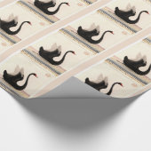 ブラックスワンアートラッピング紙 ラッピングペーパー (角)