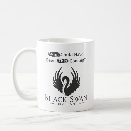 ブラックスワンイベント コーヒーマグカップ (左)