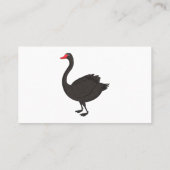 ブラックスワン漫画イラストレーション 名刺 (裏面)