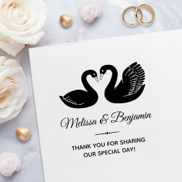 ブラックスワン結婚ズ・サンキュー セルフインキングスタンプ