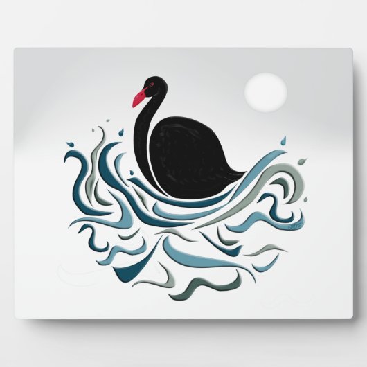 ブラックスワン フォトプラーク (正面)