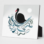 ブラックスワン フォトプラーク (側面)