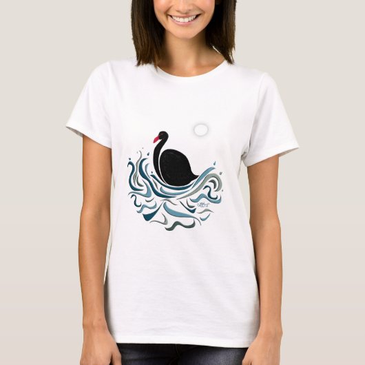 ブラックスワン Tシャツ (正面)