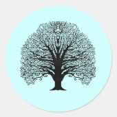 ブラックスワールツリー ラウンドシール (正面)