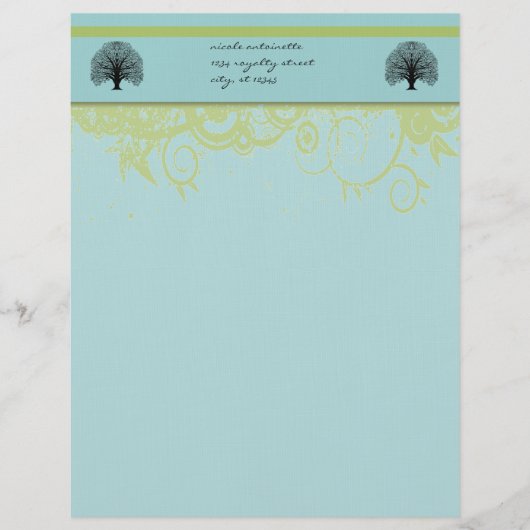 ブラックスワールツリー レターヘッド (正面)