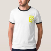 🍽️ブラックスーツシェフ66Tシャツ - ステルスフレームスタイル🖤 Tシャツ (正面)