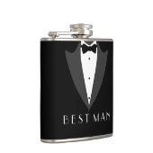 ブラックスーツ&ボウタイスキットル フラスク (右)