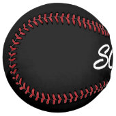 ブラックソフトボールを獲得する ソフトボール (正面左)