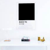 ブラックソングアルバム – 白縁どい ポスター