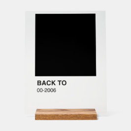 ブラックソングアルバム – 背澄ん景 アクリルサイン