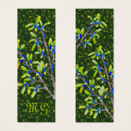 ブラックソーンの枝とイニシャル