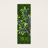 ブラックソーンの枝とイニシャル (正面)