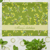 ブラックソーングリーン キッチンタオル (折り畳み)