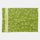 ブラックソーングリーン キッチンタオル (横)