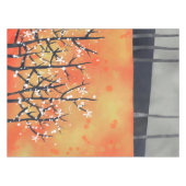 ブラックソーンブロッサム春ランドスケープ絵画ズ テーブルクロス (正面(横))