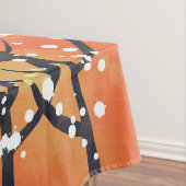 ブラックソーンブロッサム春ランドスケープ絵画ズ テーブルクロス (インサイチュ)