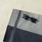 ブラックソーンブロッサム春ランドスケープ絵画ズ ビーチタオル (インサイチュ)