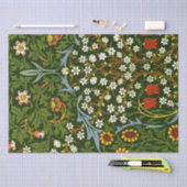 ブラックソーンヴィンテージパターン 薄葉紙 (クラフト)