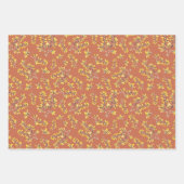 ブラックソーン秋の色の中抱き枕 ラッピングペーパーシート (正面)