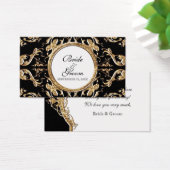 ブラックタイエレガンス2 -結婚式の引き出物ギフトラベル (デスク)