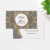 ブラックタイエレガンス2 -結婚式の引き出物ギフトラベル (デスク)