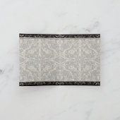 ブラックタイエレガンス、サンキューノートカード サンキューカード (内部)