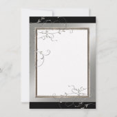 ブラックタイエレガンス、サンキューノートカード サンキューカード (正面)