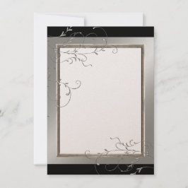 ブラックタイエレガンス、サンキューノートカード サンキューカード