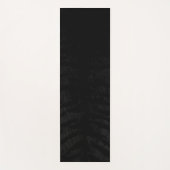 ブラックタイガースキンプリント新規 ヨガマット (正面)