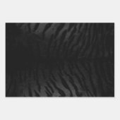 ブラックタイガースキンプリント新規 ラッピングペーパーシート (正面)