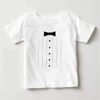 ブラックタイタキシード ベビーTシャツ