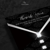 ブラックタイダイヤモンドサンキューカード サンキューカード