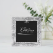 ブラックタイダイヤモンド招待状 招待状 (スタンド正面)