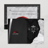 ブラックタイダイヤモンドR.S.V.P. 出欠カード (正面/裏面)