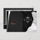 ブラックタイダイヤモンドR.S.V.P. 出欠カード (正面/裏面)