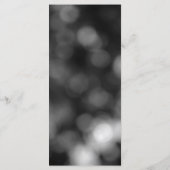 ブラックタイポグラフィ結婚のメニュー(《写真》ぼけ味戻り付き) メニュー (裏面)