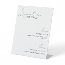 ブラックタイムレス書道署名ドリンク看板