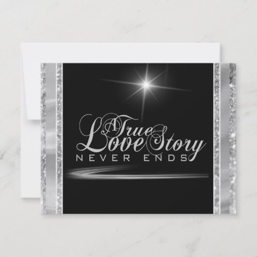 ブラックタイ日付の保存 セーブザデート (正面)