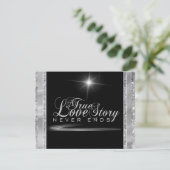 ブラックタイ日付の保存 セーブザデート (スタンド正面)