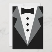 ブラックタイ結婚ズ 招待状 (裏面)