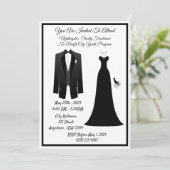 ブラックタイ 招待状 (スタンド正面)